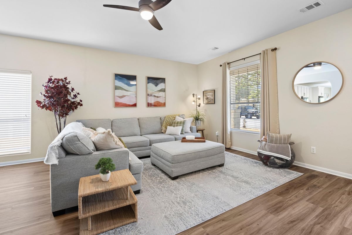 Living area at 2200 Amur Dr - 4 bed 2 bath home