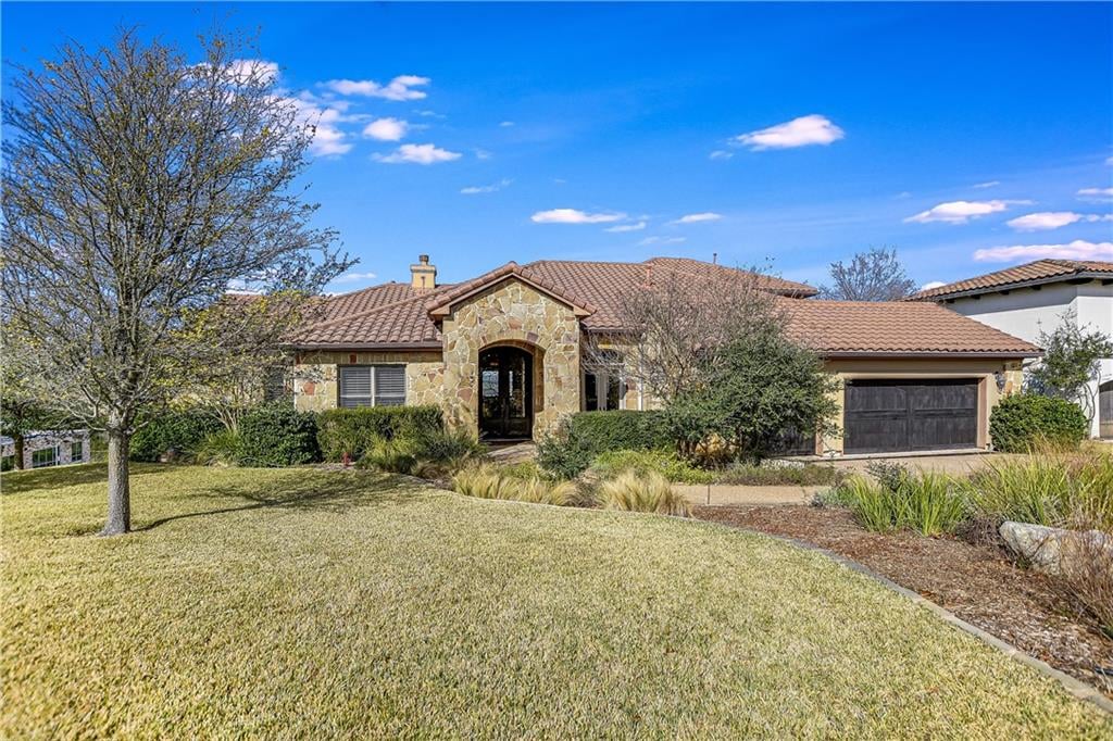 View 2200 Canonero Dr in Davenport Ranch Ph 05 Sec 01 2200 Canonero Dr - front exterior - Luxury home in Davenport Ranch Ph 05 Sec 01, Austin, TX