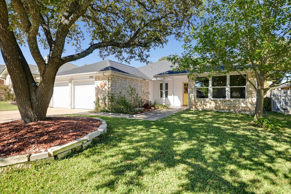 View 2202 Taylor Simonetti Ave in Wells Branch Ph C Sec 01 2202 Taylor Simonetti Ave - front exterior - Luxury home in Wells Branch Ph C Sec 01, Austin, TX