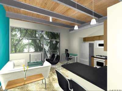 View 2205 N Lamar Blvd Unit #112 in Caswell Lofts 2205 N Lamar Blvd Unit #112 - front exterior - Luxury home in Caswell Lofts, Austin, TX
