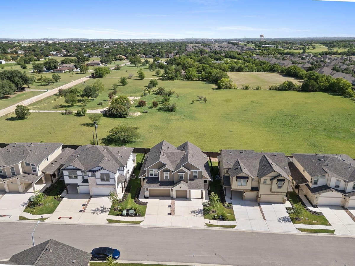 2206B Cornfield Dr - front exterior - Luxury home in Villas at Rowe, Pflugerville, TX