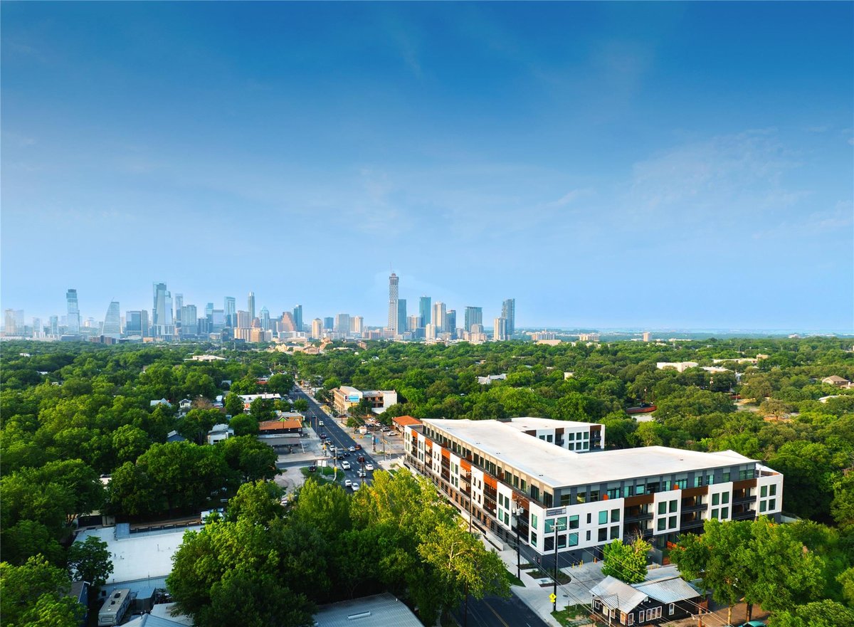View 2209 S 1st St Unit #121 in Bouldin 2209 S 1st St Unit #121 - front exterior - Luxury home in Bouldin, Austin, TX