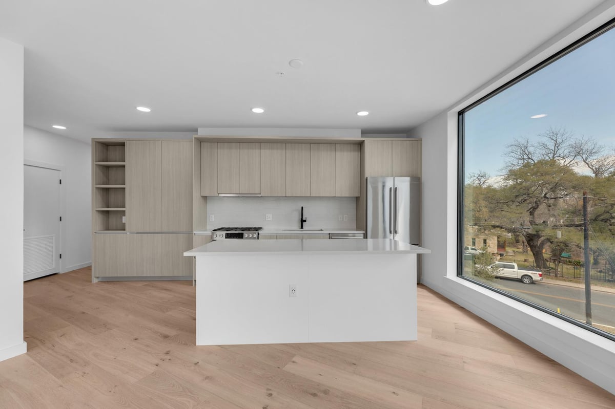 View 2209 S 1st ST Unit #205 in Bouldin 2209 S 1st ST Unit #205 - front exterior - Luxury home in Bouldin, Austin, TX