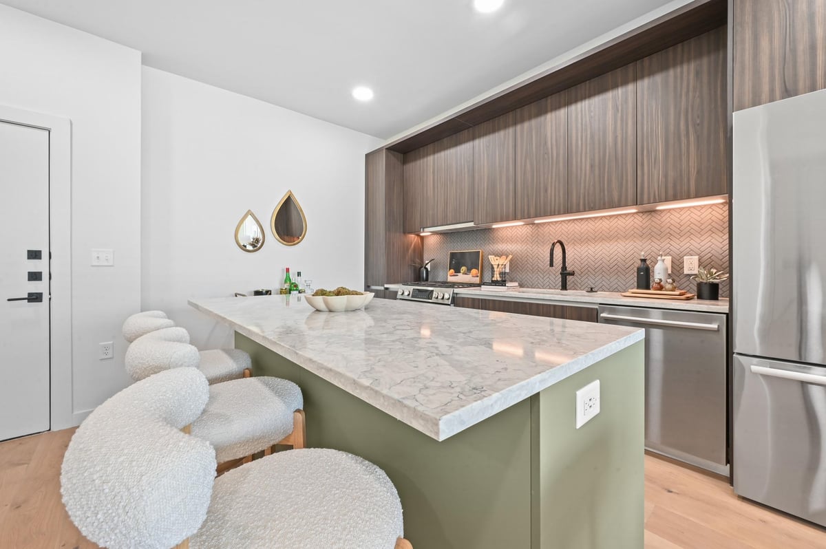 Kitchen at 2209 S 1st St Unit #209 - 2 bed 2 bath home