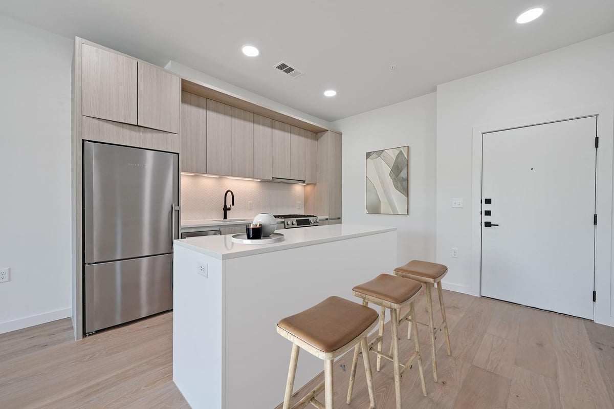 2209 S 1st St Unit #218 - front exterior - Luxury home in Bouldin, Austin, TX