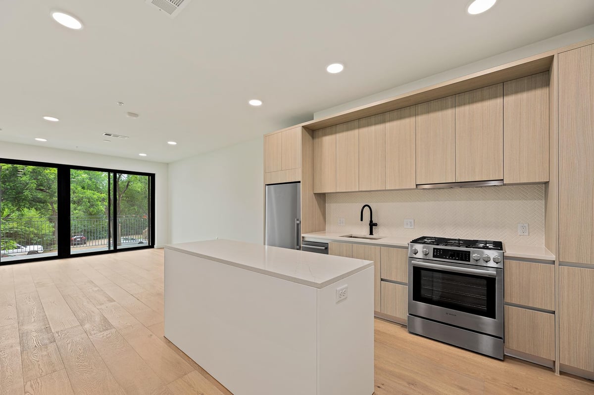 View 2209 S 1st ST Unit #223 in Bouldin 2209 S 1st ST Unit #223 - front exterior - Luxury home in Bouldin, Austin, TX