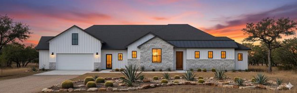 View 221 Charro Vista Dr in Charro Vista 221 Charro Vista Dr - front exterior - Luxury home in Charro Vista, Driftwood, TX