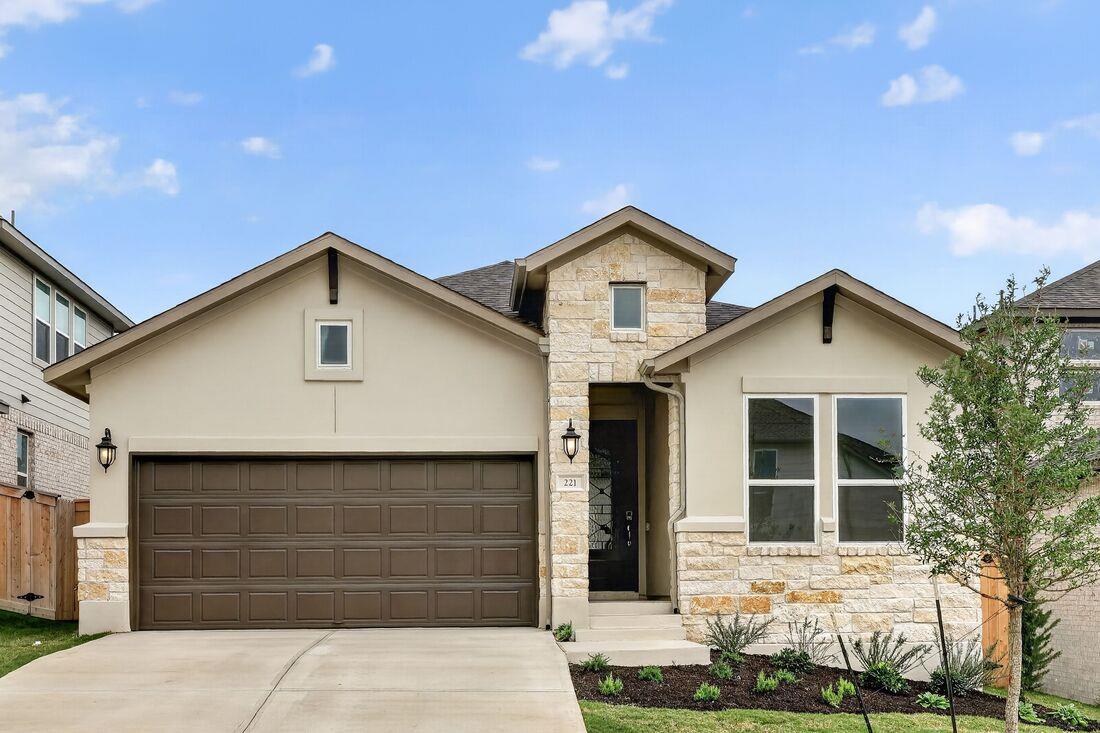 View 221 Coyote Willow Way in Nolina 221 Coyote Willow Way - front exterior - Luxury home in Nolina, Georgetown, TX