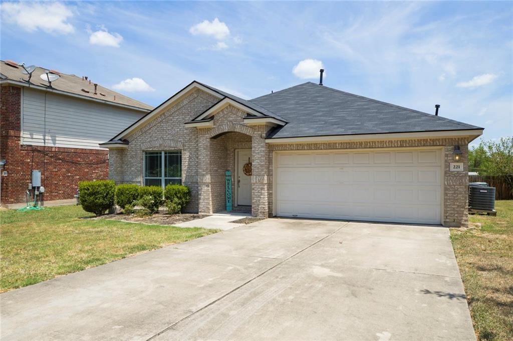 View 221 Devonshire DR 221 Devonshire DR - front exterior - Luxury home in Kyle, TX
