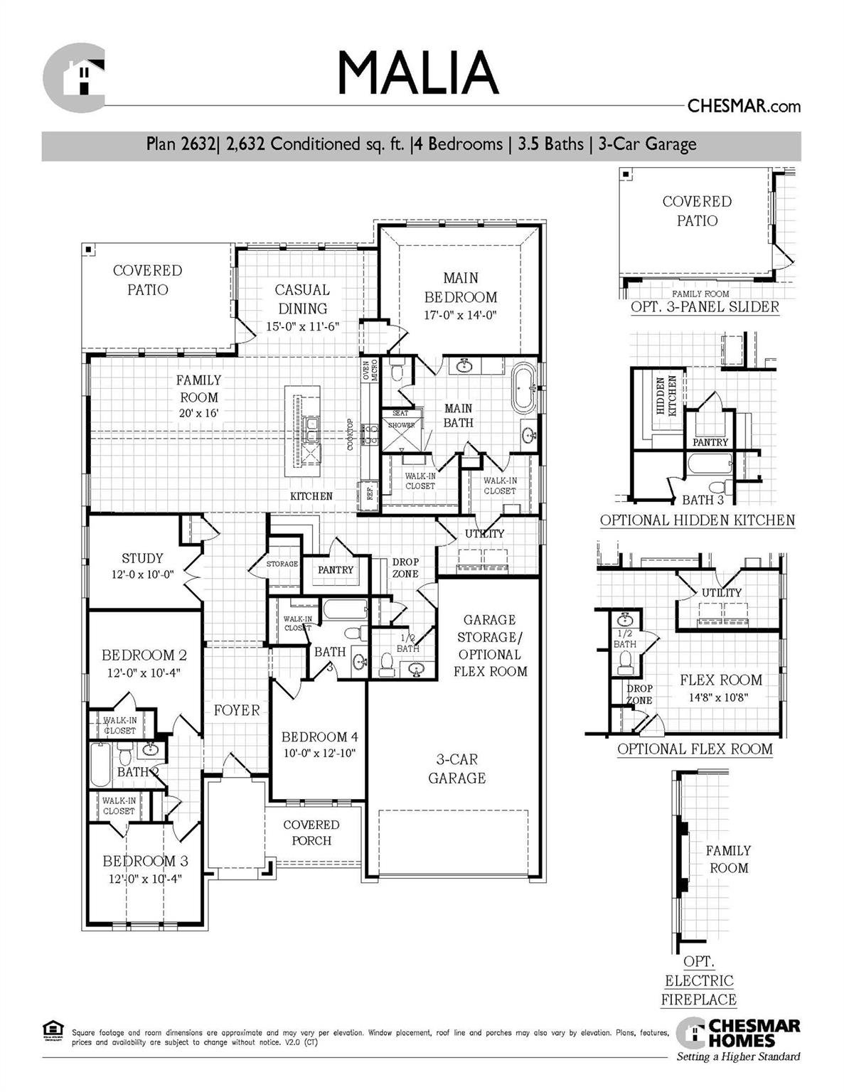 Living area at 221 Firethorn Rd - 4 bed 3 bath home
