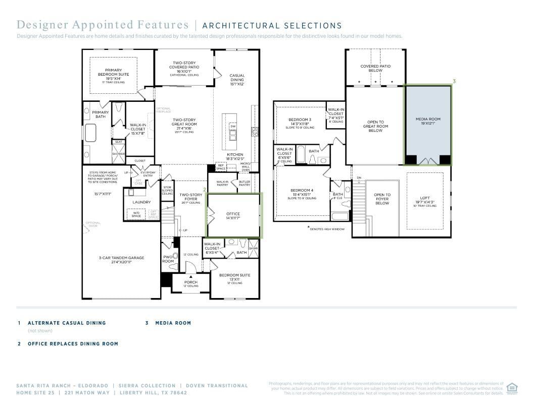 Living area at 221 Maton Way - 4 bed 4 bath home
