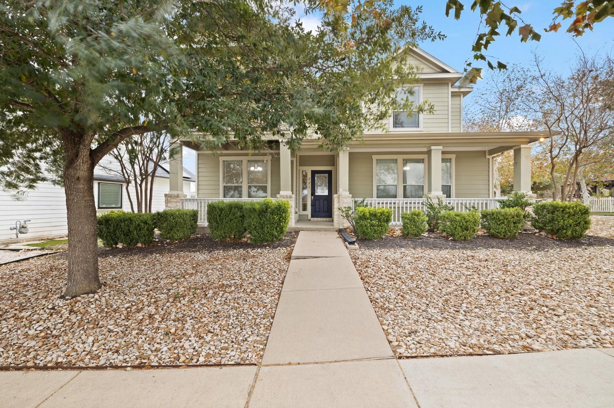 View 221 McGarity St in Plum Creek Ph 1 Sec 2I 221 McGarity St - property photo 1 - Luxury home in Plum Creek Ph 1 Sec 2I, Kyle, TX