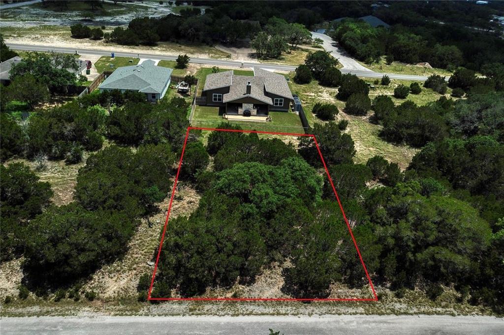 View 2211 Thurber Ln in Highland Lake Estates Sec 33 2211 Thurber Ln - front exterior - Luxury lot in Highland Lake Estates Sec 33, Lago Vista, TX