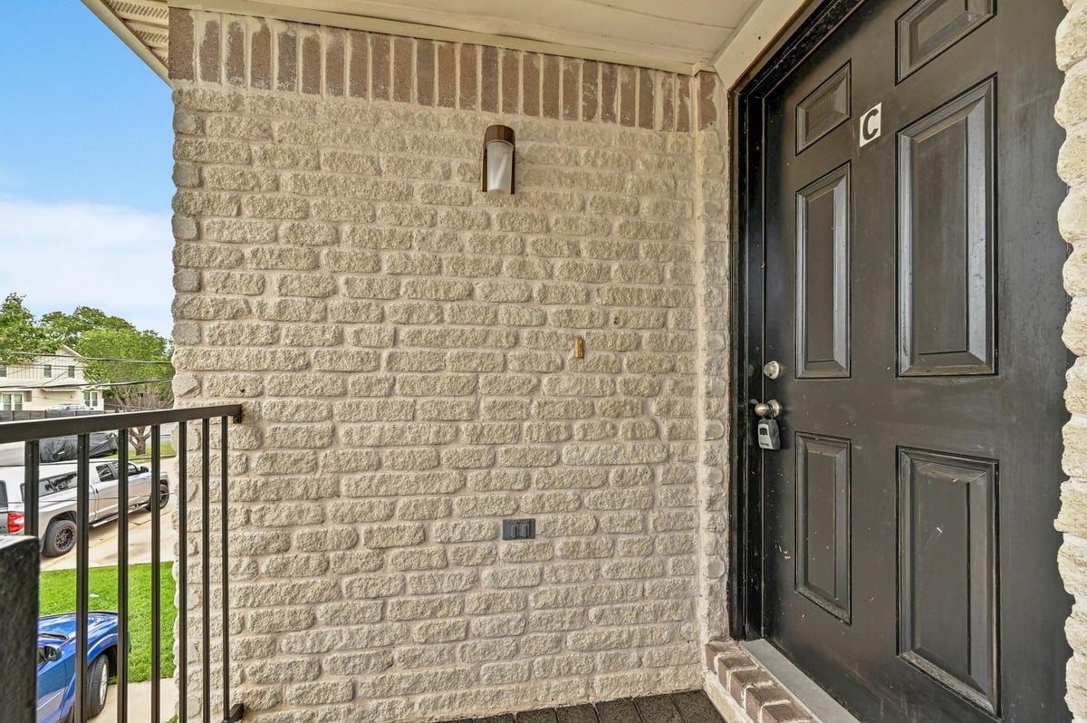 Primary bedroom at 2212 Katy Ln - Smith Branch Park, Georgetown, TX