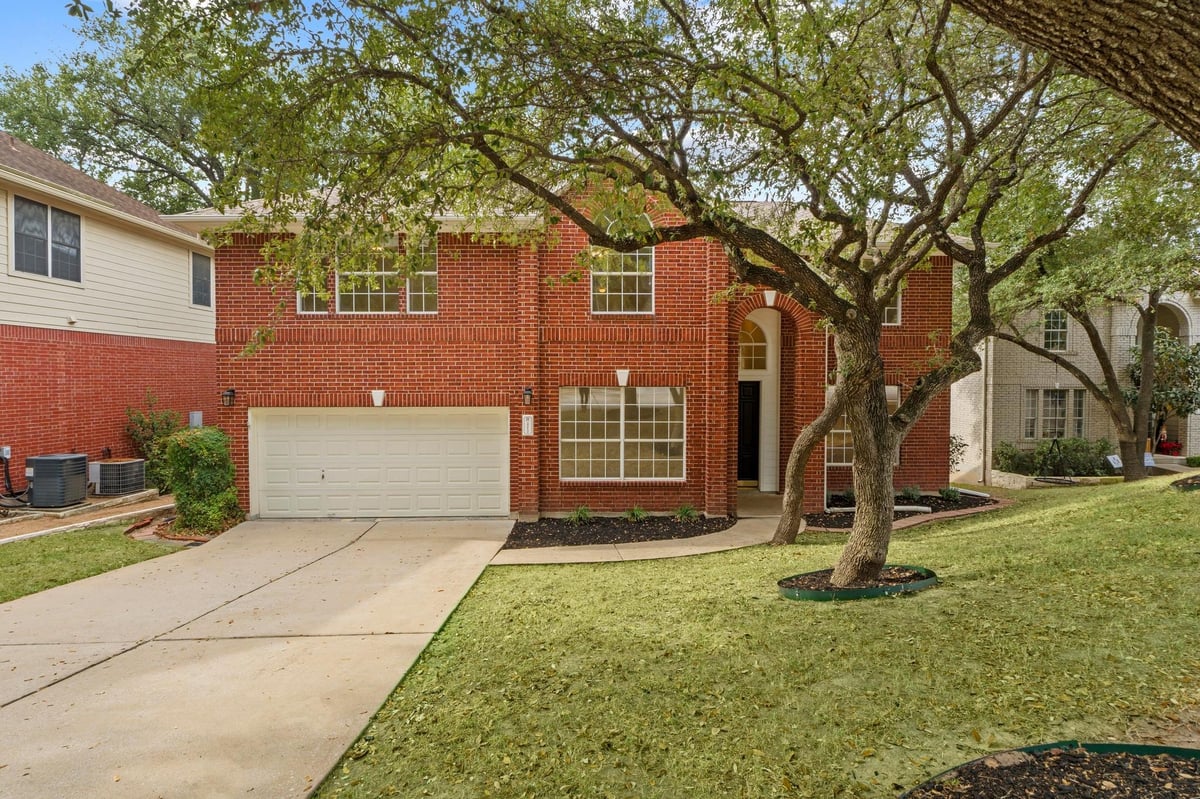 View 2212 Rimrock DR in Lake Pointe Sec 05 2212 Rimrock DR - front exterior - Luxury home in Lake Pointe Sec 05, Austin, TX