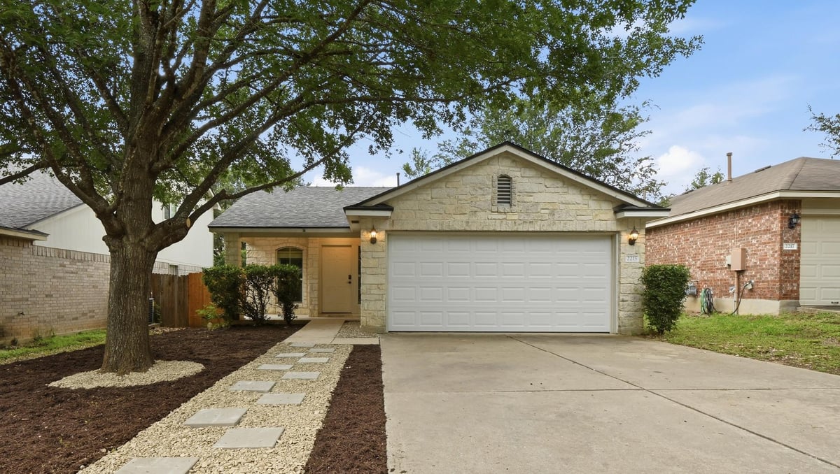 View 2215 Marcus Abrams BLVD in Olympic Heights Sec 02 2215 Marcus Abrams BLVD - front exterior - Luxury home in Olympic Heights Sec 02, Austin, TX