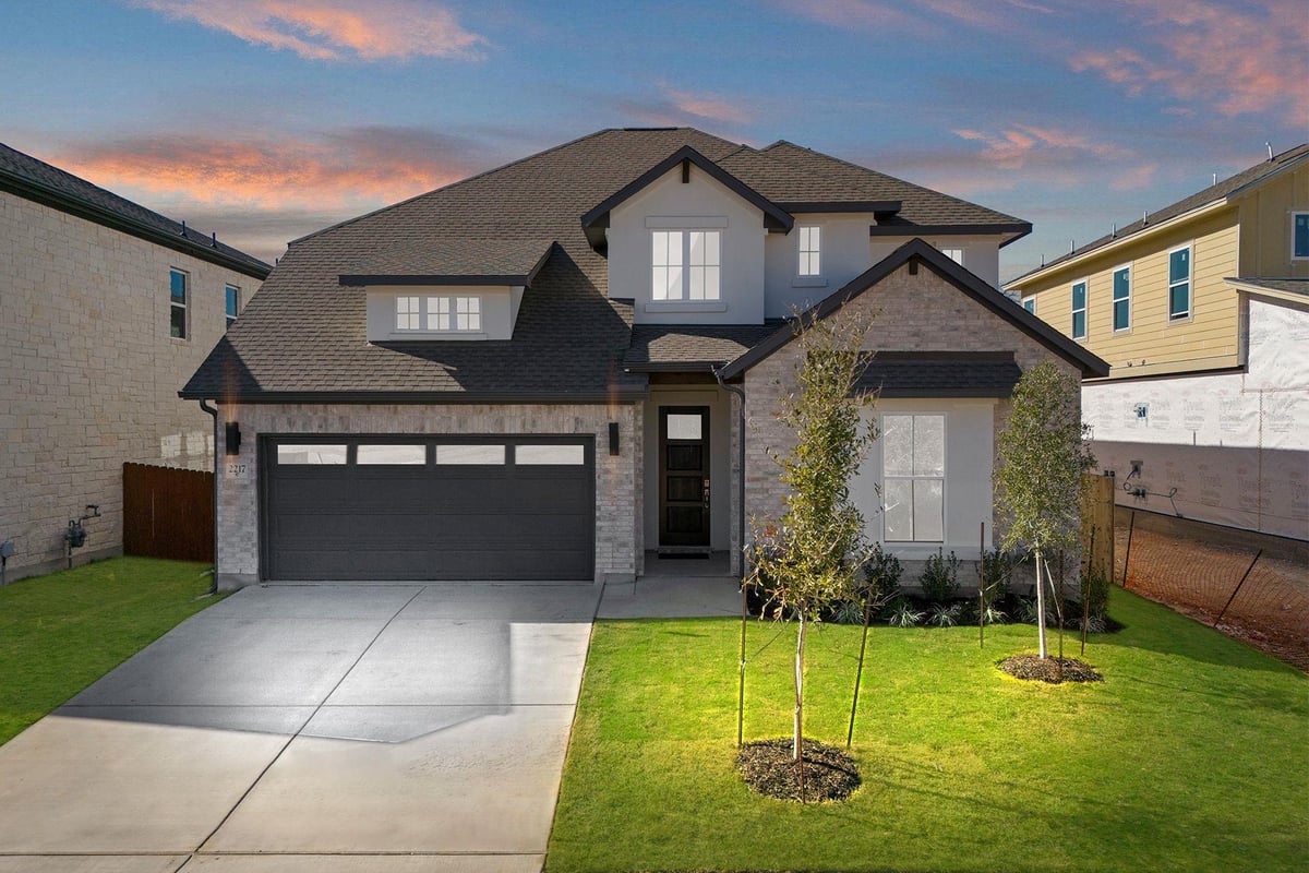 View 2217 Sarabanda St in Sauls Ranch East 2217 Sarabanda St - front exterior - Luxury home in Sauls Ranch East, Round Rock, TX