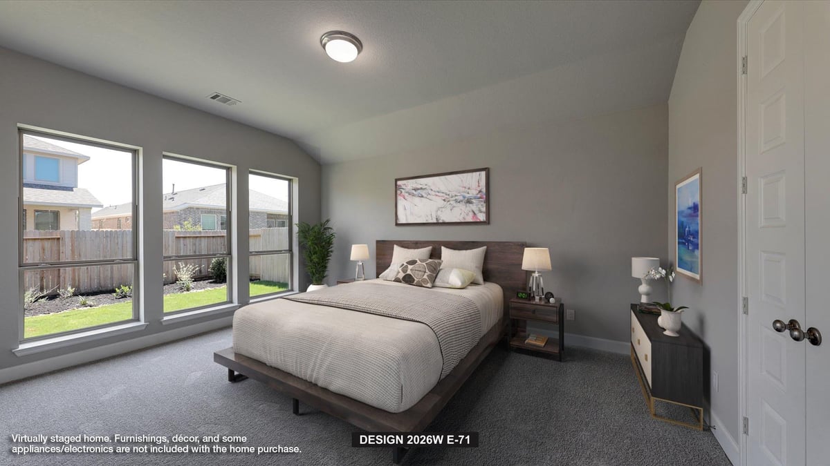 Primary bedroom at 222 Bright Light Way - 3 bed 2 bath home