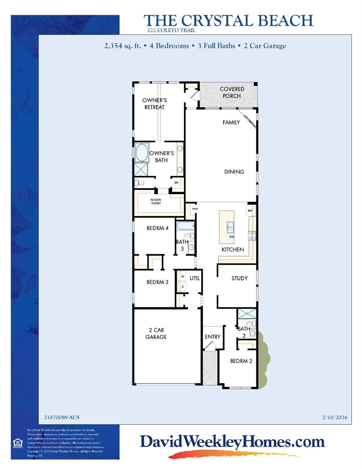 Living area at 222 Coleto Trl - 4 bed 3 bath home