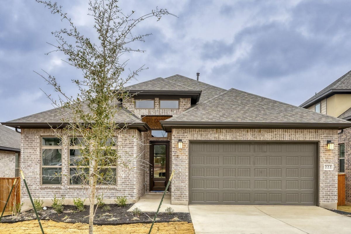 View 222 Prickly Poppy Loop in 6 Creeks 222 Prickly Poppy Loop - front exterior - Luxury home in 6 Creeks, Kyle, TX