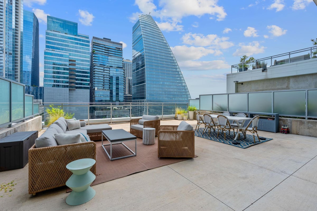 View 222 West Ave Unit #1001 in Seaholm Residences 222 West Ave Unit #1001 - front exterior - Luxury home in Seaholm Residences, Austin, TX