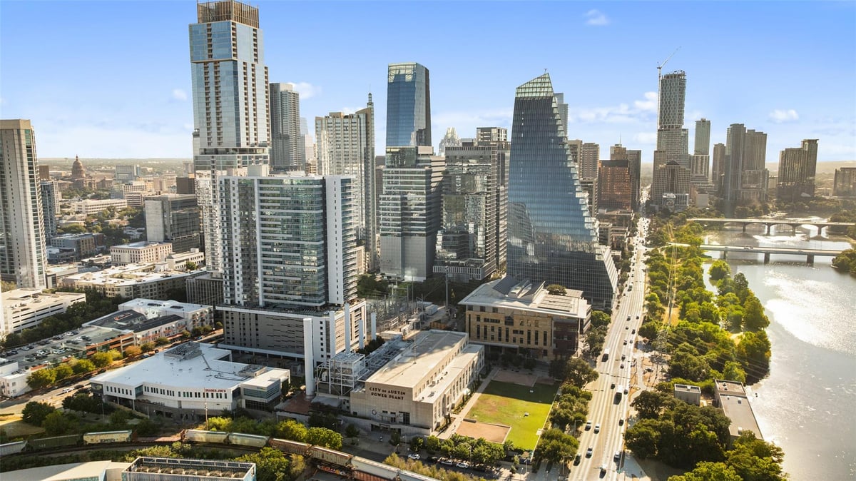 222 West Ave Unit #1901 - front exterior - Luxury home in Seaholm Residences Residential, Austin, TX