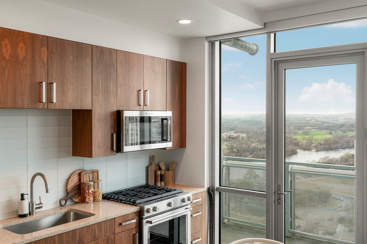 View 222 West Ave Unit #2204 in Seaholm Residences Residential 222 West Ave Unit #2204 - front exterior - Luxury home in Seaholm Residences Residential, Austin, TX