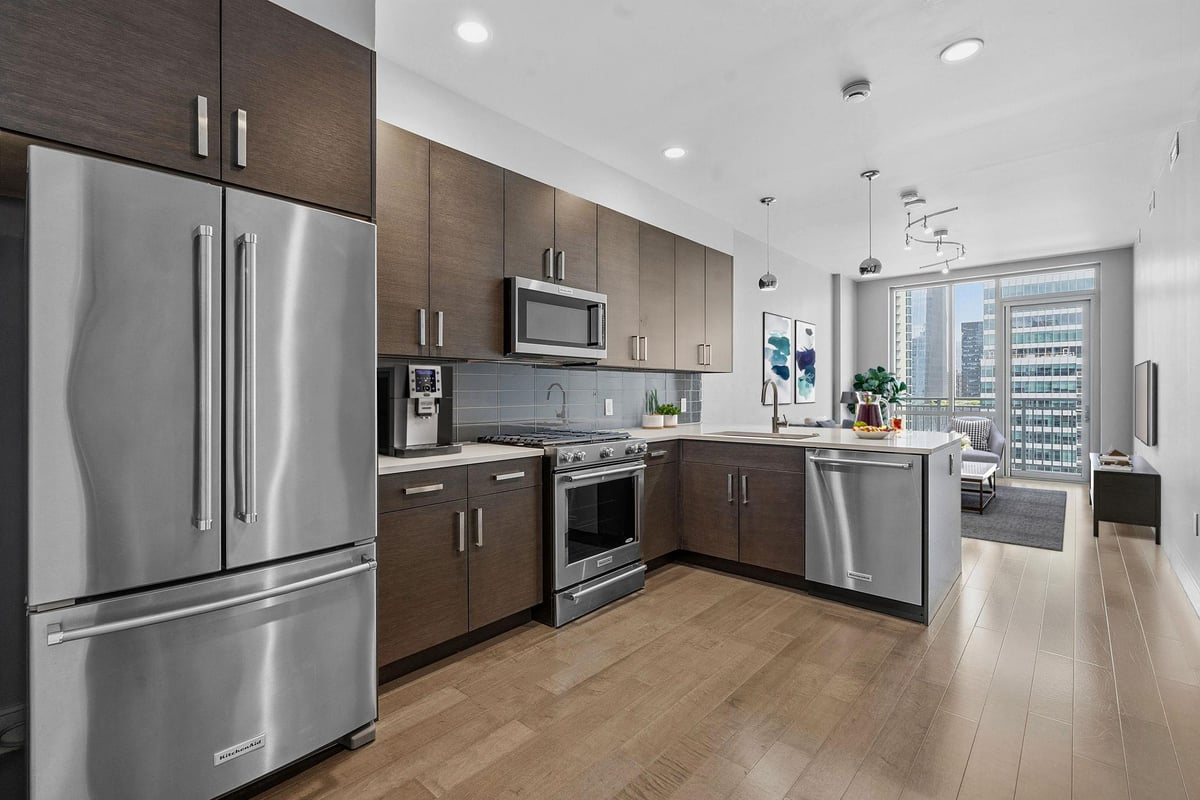 222 West Ave Unit #2207 - front exterior - Luxury home in Seaholm Residences Residential, Austin, TX