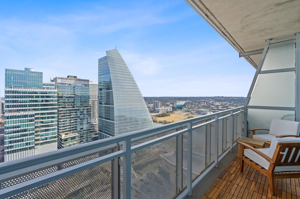 222 West Ave Unit #2911 - front exterior - Luxury home in Seaholm Residences Residential, Austin, TX