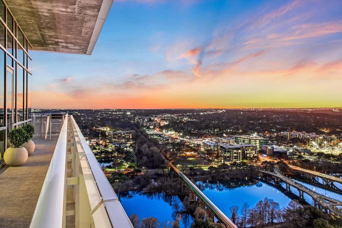 222 West Ave Unit #3002 - front exterior - Luxury home in Seaholm Residences Residential, Austin, TX