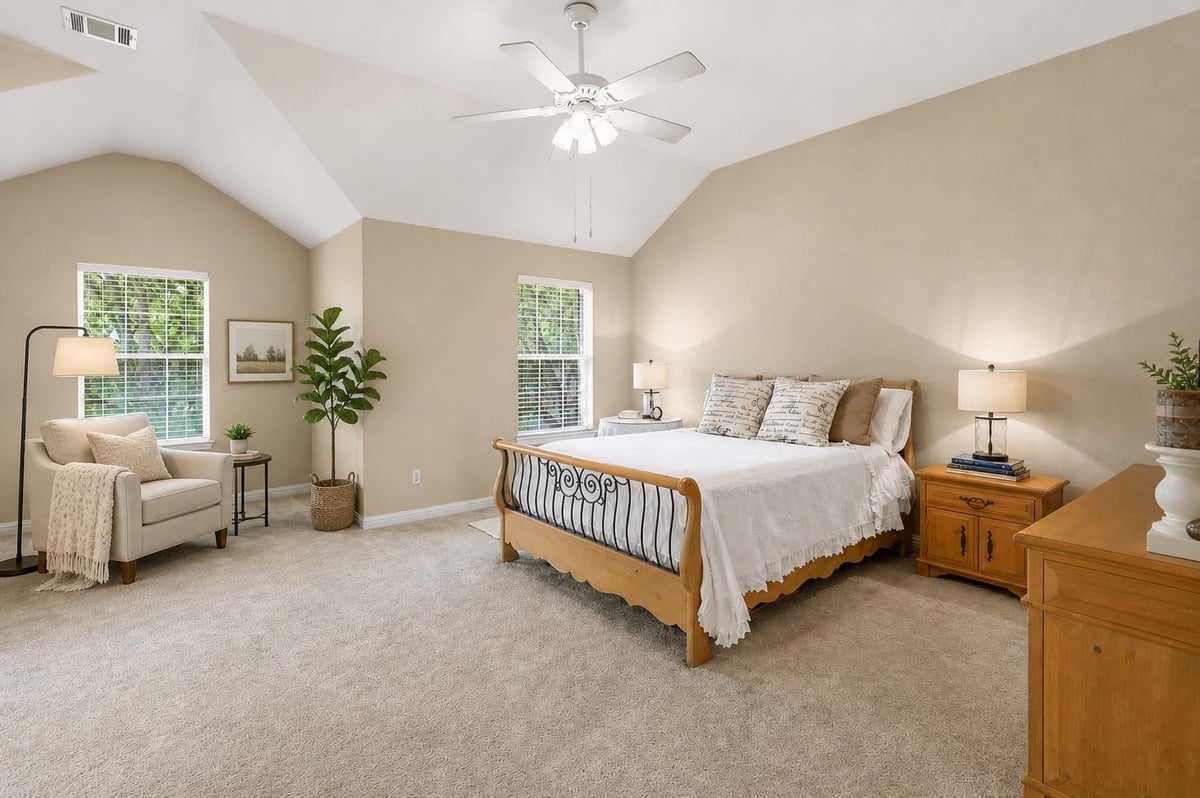 Primary bedroom at 2232 Dry Tortugas Trl - 4 bed 2 bath home