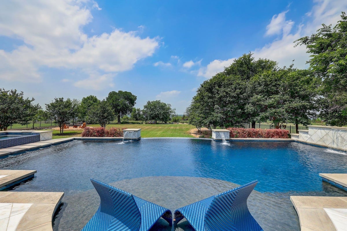 View 224 Dawn River Cv in Steiner Ranch, River Dance 224 Dawn River Cv - front exterior - Luxury home in Steiner Ranch, River Dance, Austin, TX