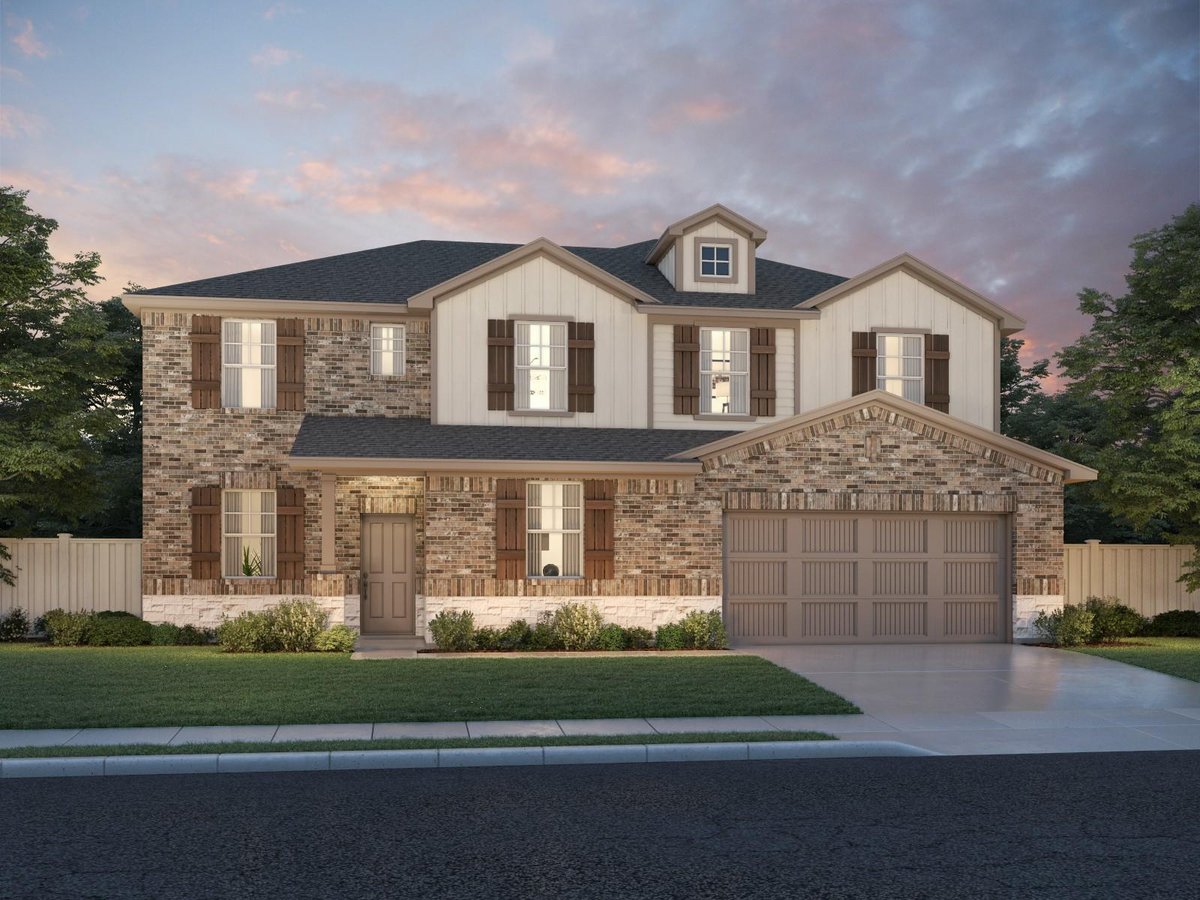 View 224 Divisadero Dr in Prairie Winds 224 Divisadero Dr - front exterior - Luxury home in Prairie Winds, Hutto, TX