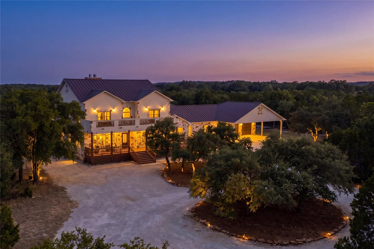 View 224 Liberty Bell LN in Liberty Ridge 224 Liberty Bell LN - property photo 1 - Luxury home in Liberty Ridge, Dripping Springs, TX