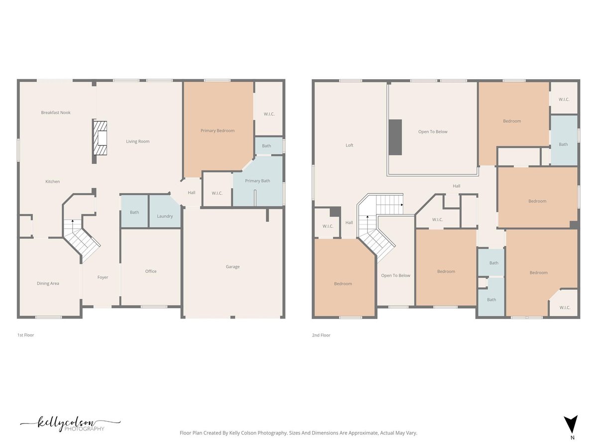 Living area at 2244 Casper Cv - 6 bed 3 bath home