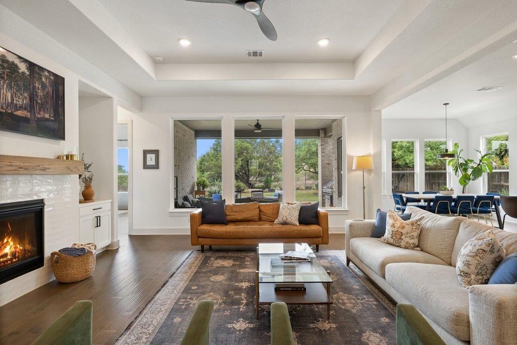 Living area at 225 Bright Sky Dr - 4 bed 3 bath home