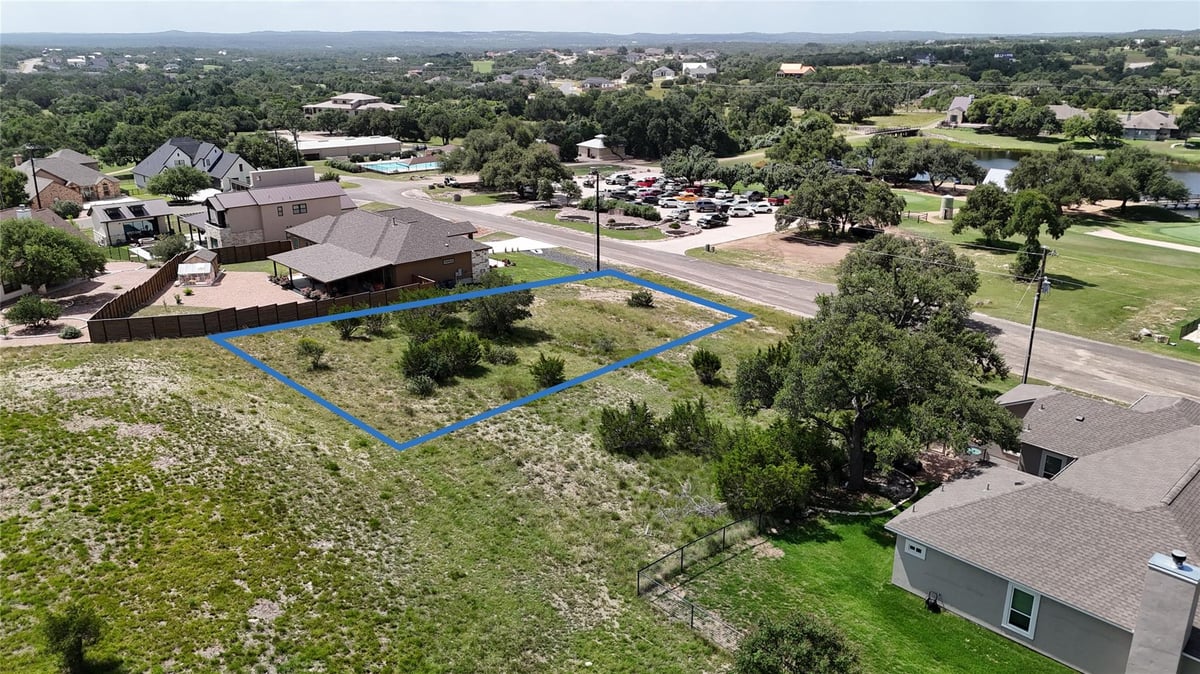 View 225 Jeff Vaughn in Rockin J Ranch 225 Jeff Vaughn - front exterior - Luxury lot in Rockin J Ranch, Blanco, TX