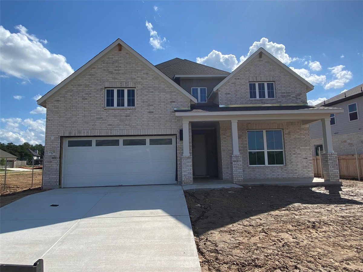 View 2251 Sarabanda St in Sauls Ranch East 2251 Sarabanda St - front exterior - Luxury home in Sauls Ranch East, Round Rock, TX