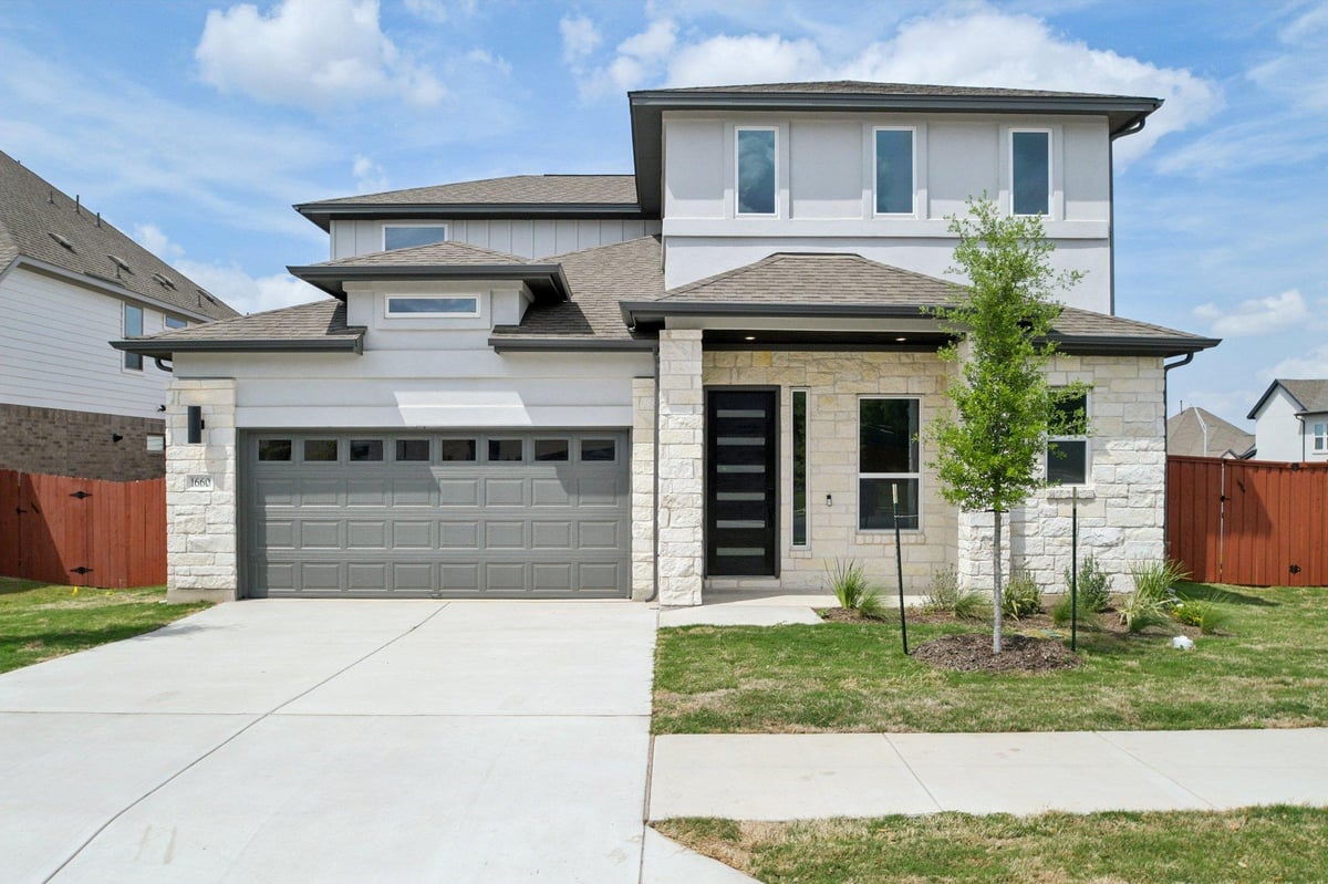 View 2259 Sarabanda ST in Sauls Ranch East 2259 Sarabanda ST - front exterior - Luxury home in Sauls Ranch East, Round Rock, TX