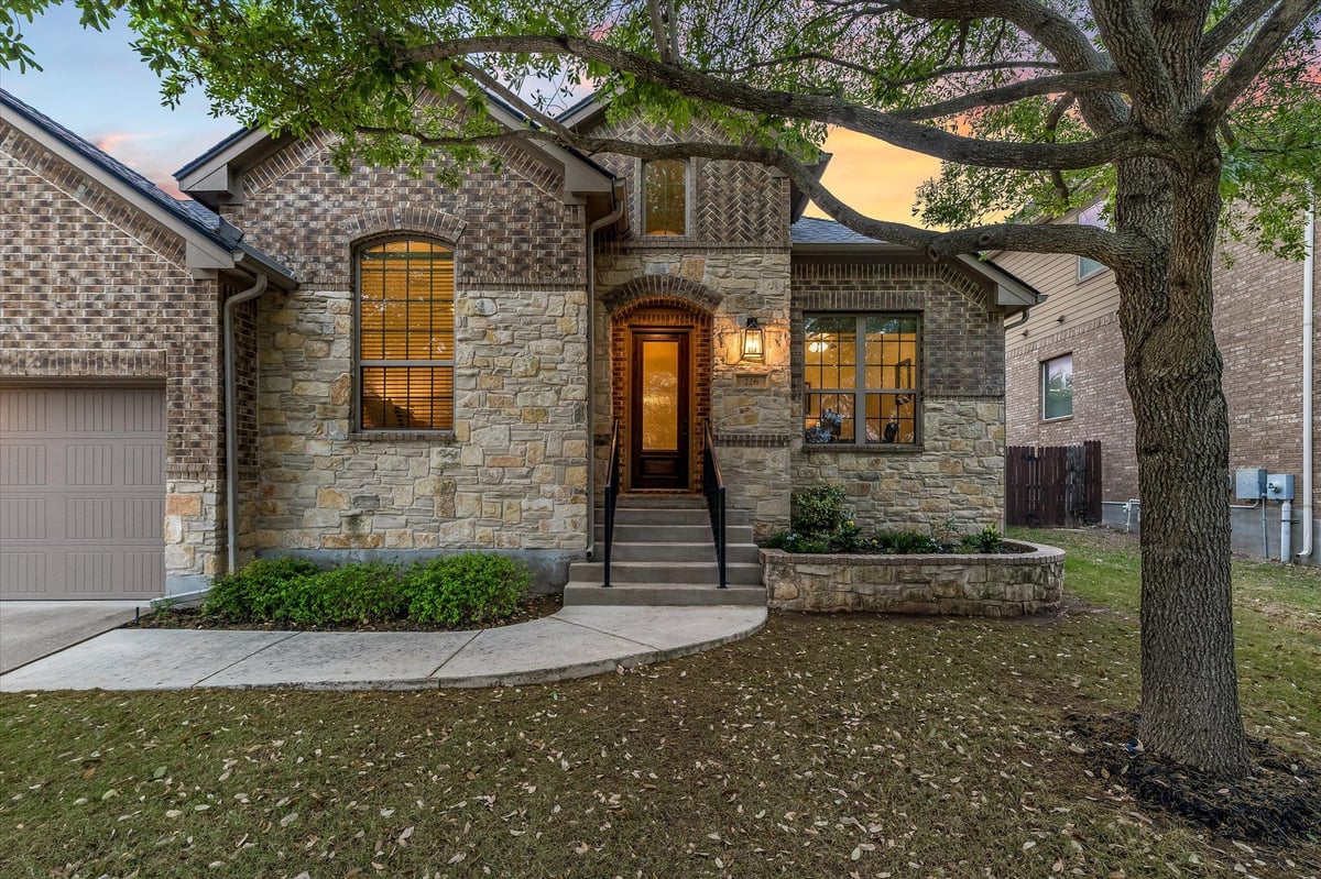 View 226 Galloway Ln in Belterra Ph 4 Sec 14 226 Galloway Ln - front exterior - Luxury home in Belterra Ph 4 Sec 14, Austin, TX