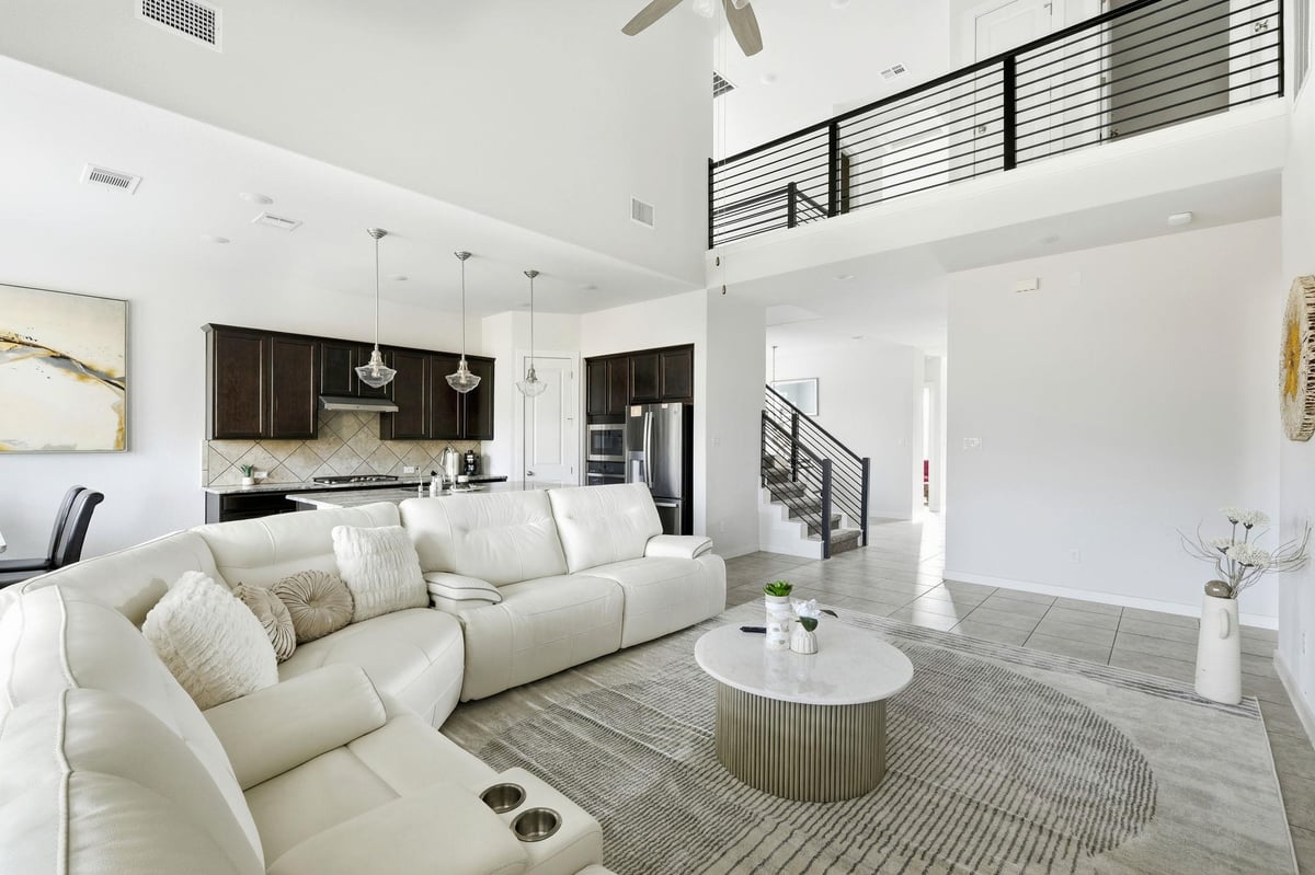 Living area at 22604 Maidengrass Ln - 4 bed 3 bath home