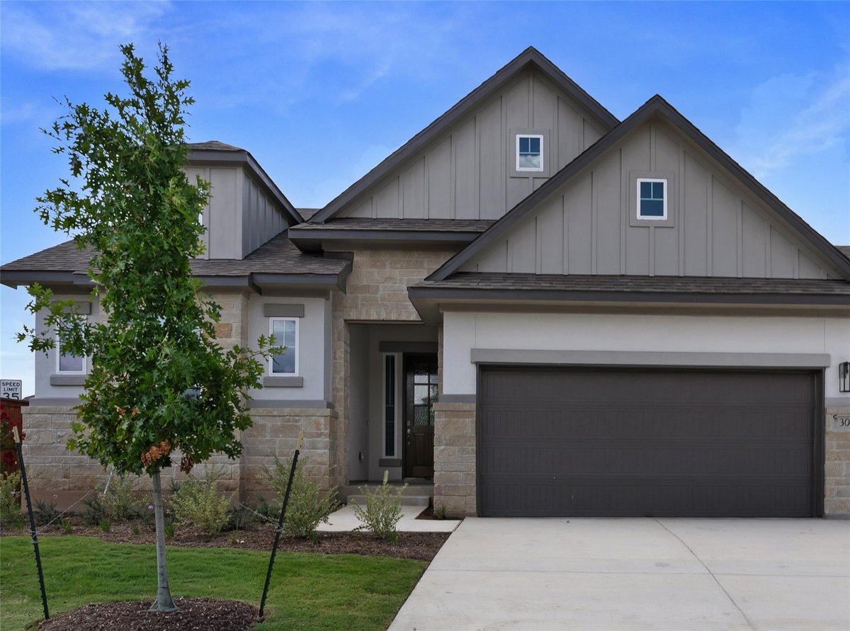View 228 Montecido DR in Santa Rita Ranch 228 Montecido DR - front exterior - Luxury home in Santa Rita Ranch, Liberty Hill, TX