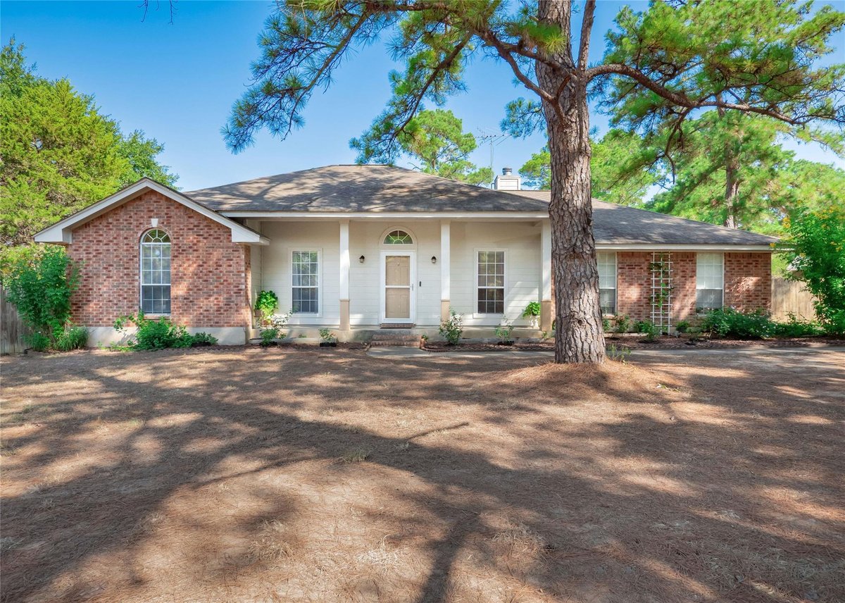 View 228 Old Firetower Rd in Circle D 228 Old Firetower Rd - front exterior - Luxury home in Circle D, Bastrop, TX