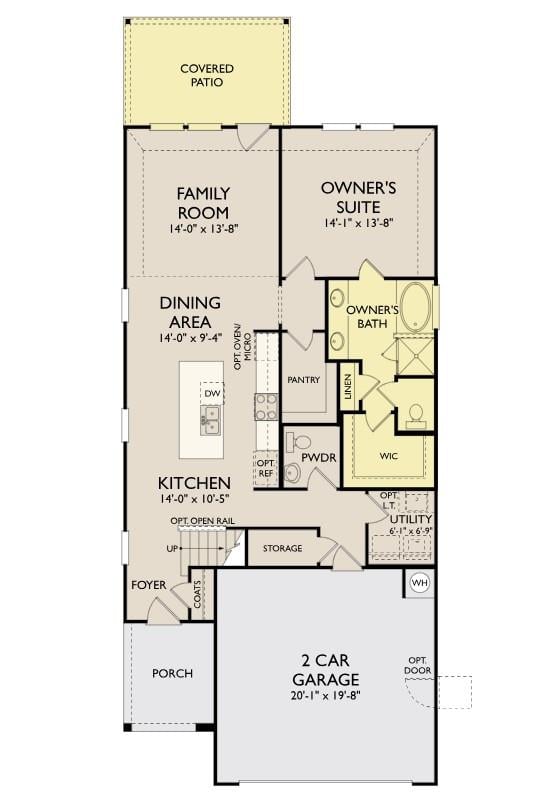 Kitchen at 228 Ranier Way - 3 bed 2 bath home