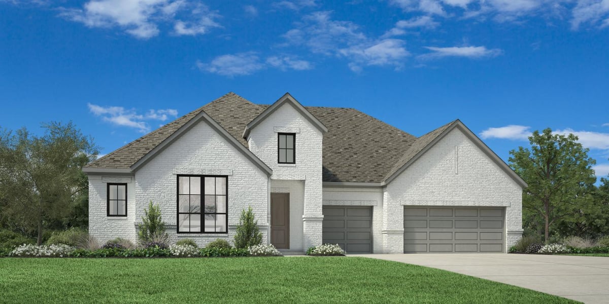 229 Alpine Crossing DR - front exterior - Luxury home in Clara Vista at Waterridge - Brook Collection, Kyle, TX