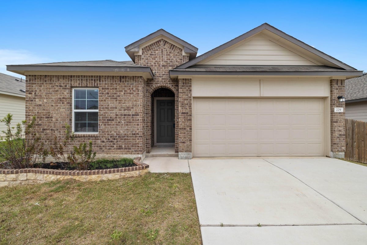 View 229 Independence Ave in Liberty Parke Sub Ph Ii 229 Independence Ave - front exterior - Luxury home in Liberty Parke Sub Ph Ii, Liberty Hill, TX