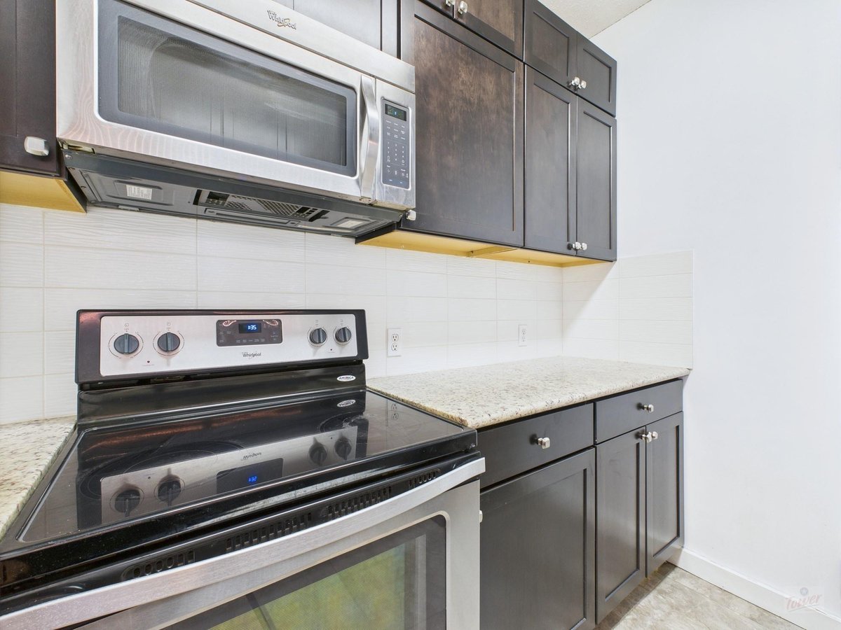 Living area at 2300 Leon St Unit #205 - 2 bed 2 bath home
