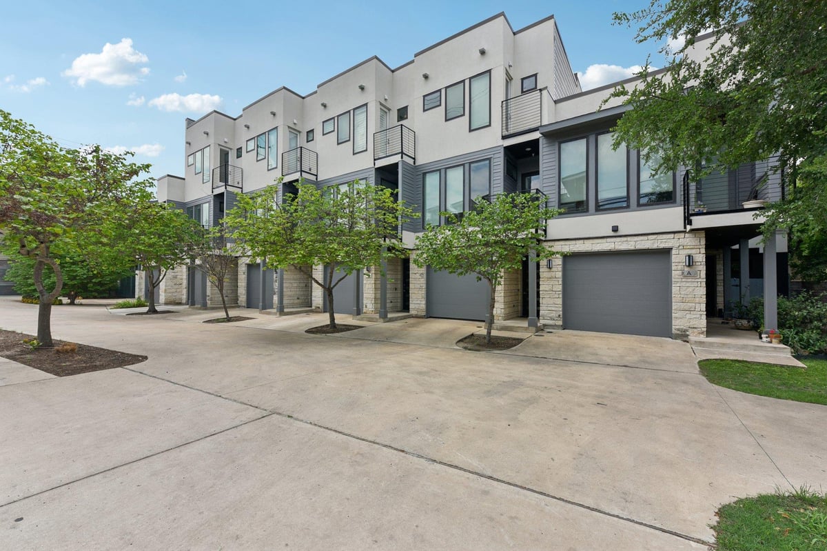 View 2300 S 5th St Unit #E in 5th A Condo 2300 S 5th St Unit #E - front exterior - Luxury home in 5th A Condo, Austin, TX