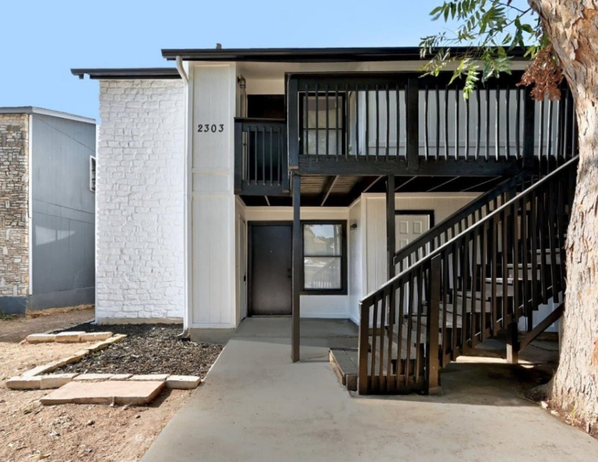 View 2303 Cedrick CV Unit #D in AUSTIN HILLS II 2303 Cedrick CV Unit #D - front exterior - Luxury home in AUSTIN HILLS II, Austin, TX