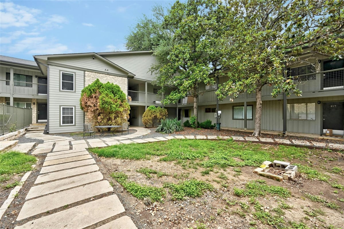 View 2303 EastSide DR Unit #214 in Creekside Terrace Condo 2303 EastSide DR Unit #214 - front exterior - Luxury home in Creekside Terrace Condo, Austin, TX